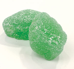  Spearmint Leaves Minty Slices Jelly Candy (2 Pound Bag) :  Grocery & Gourmet Food